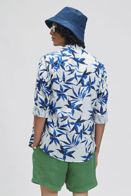 Terra Luna Puck Handloom Apollo Print Shirt 