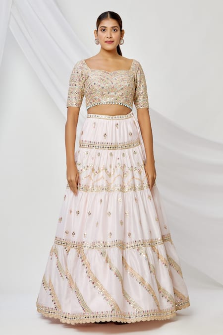 Tamanna Punjabi Kapoor Embroidered Bridal Lehenga Set 