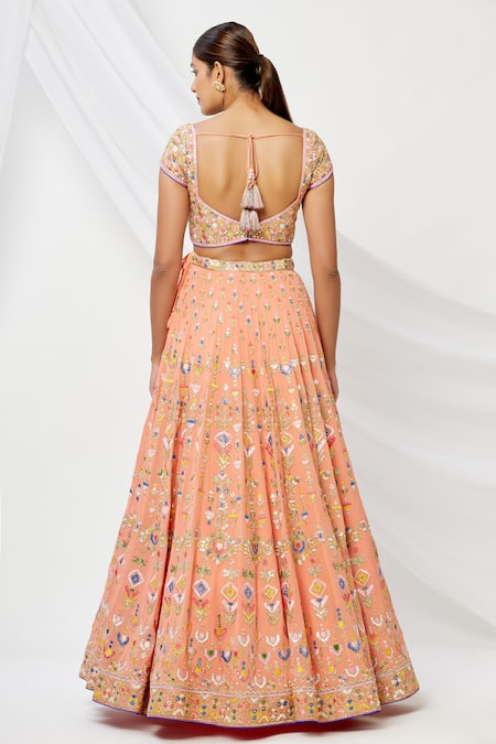 Tamanna Punjabi Kapoor Embroidered Bridal Lehenga Set 