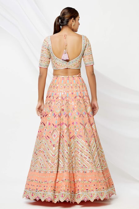 Tamanna Punjabi Kapoor Embroidered Bridal Lehenga Set 