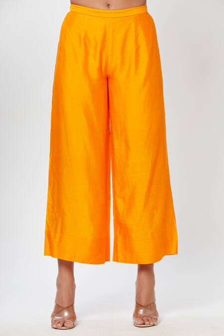 Rachana Ved_Pink Printed Geometric Motifs U Neck Kurta And Pant Set  _at_Aza_Fashions