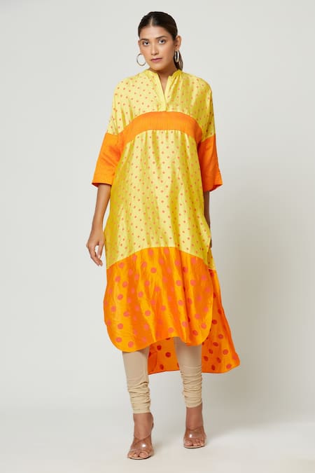 Rachana Ved Color Block Tunic 