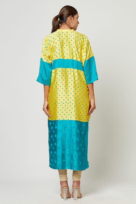 Rachana Ved Color Block Printed Tunic 
