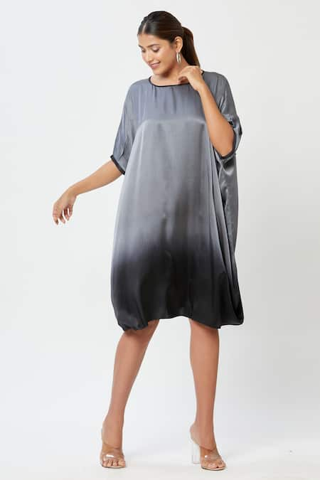 Rachana Ved Cowl Ombre Dress 