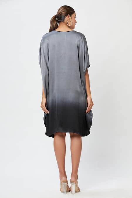 Rachana Ved Cowl Ombre Dress 