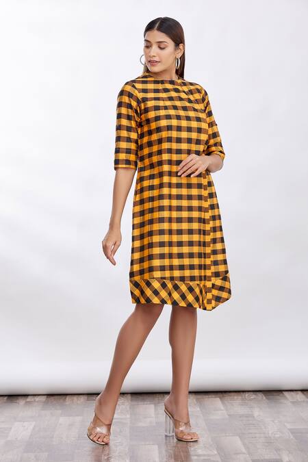 Mathili's Checkered Dress 