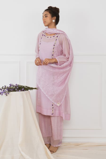 Dhaari Handwoven Embriodered Kurta 