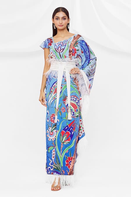 Pria Kataria Puri Floral Pattern Kaftan 