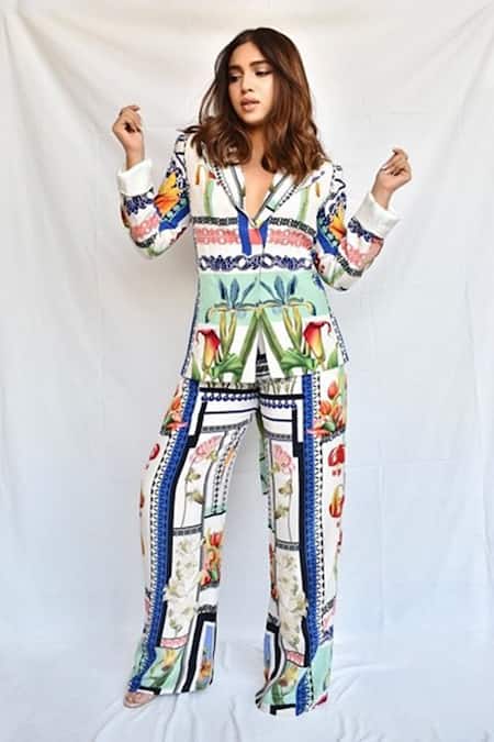 Limerick by Abirr N' Nanki Printed Pant 