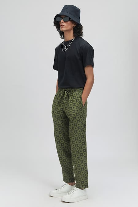 Terra Luna Idle Moon Bloom Print Pant 