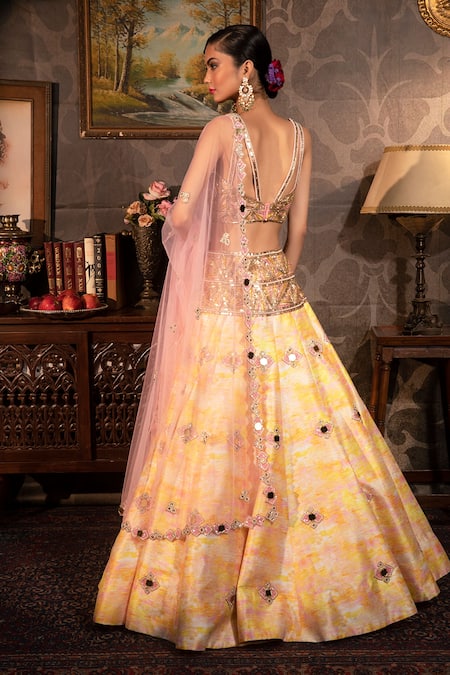 Laxmishriali Printed & Embroidered Lehenga Set 