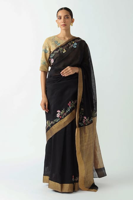 Payal Pratap Zenobia Chanderi Embroidered Saree 