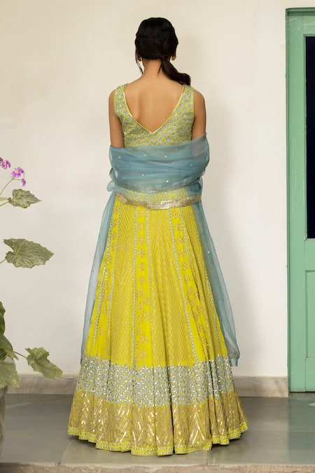 Surbhi Gupta Printed Lehenga Set 