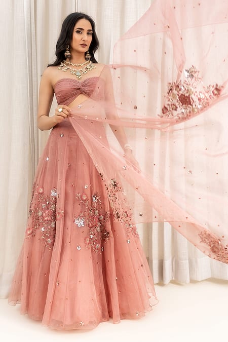 Silky Bindra Embellished Lehenga Set 