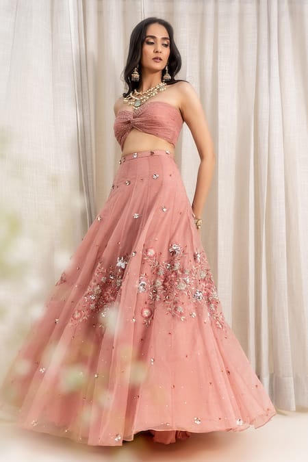 Silky Bindra Embellished Lehenga Set 