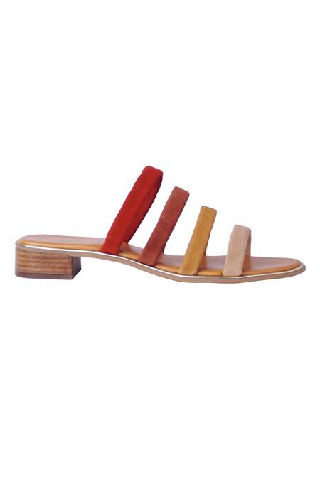 Buy Nine By Janine Brown Plain Carol Leather Multi Strap Heels Online at Aza Fashions Buy_Nine By Janine_Brown Plain Carol Leather Multi Strap Heels _Online_at_Aza_Fashions