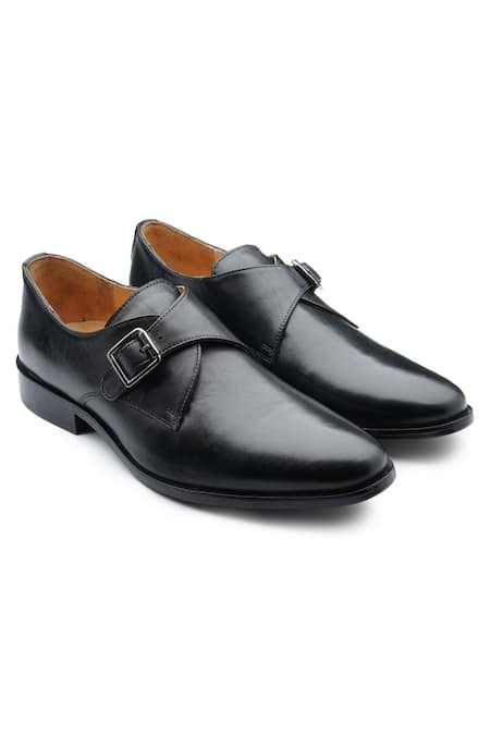 Rapawalk Single Strap Monk Shoes 