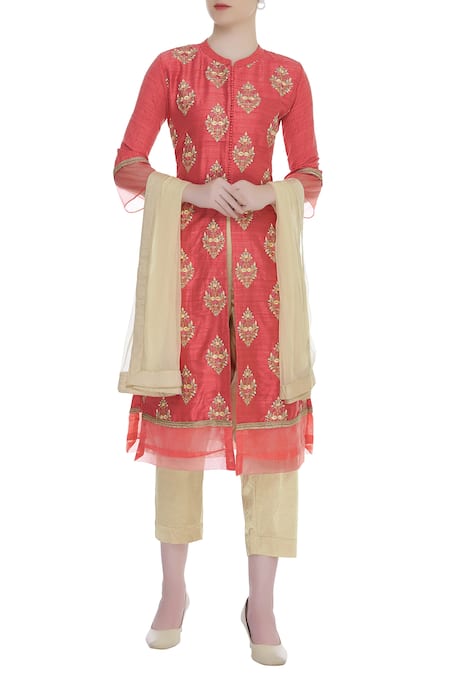 Manasi Sengupta Embroidered Kurta Set 