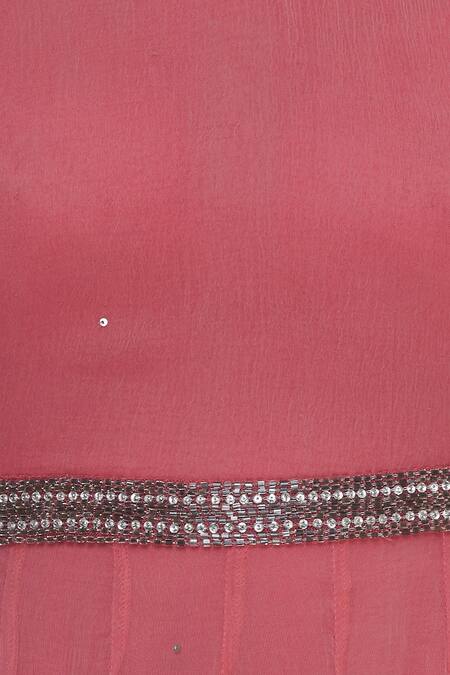 Buy Arpan Vohra Pink Cutout Embroidered Anarkali With Dupatta Online at Aza Fashions Buy_Arpan Vohra_Pink Cutout Embroidered Anarkali With Dupatta _Online_at_Aza_Fashions