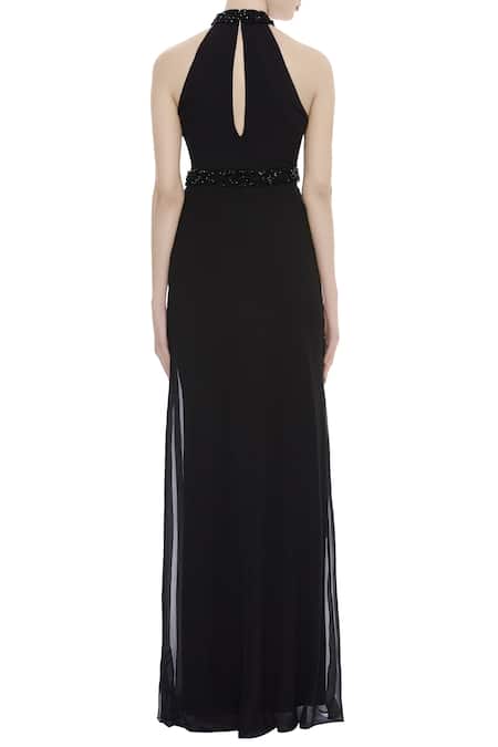 Arpan Vohra Cutdana embroidered floor length gown 