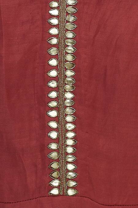 Shop Joy Mitra Floral Sequin Embroidered Kurta Palazzo Set Online at Aza Fashions Shop_Joy Mitra_Floral Sequin Embroidered Kurta Palazzo Set _Online_at_Aza_Fashions