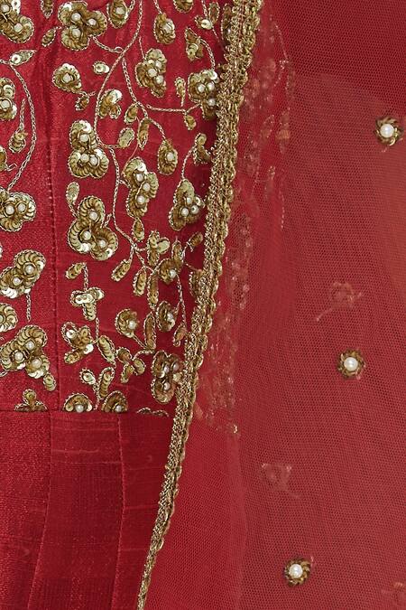 Buy Joy Mitra Sequin Embroidered Anarkali With Dupatta Online at Aza Fashions Buy_Joy Mitra_Sequin Embroidered Anarkali With Dupatta _Online_at_Aza_Fashions