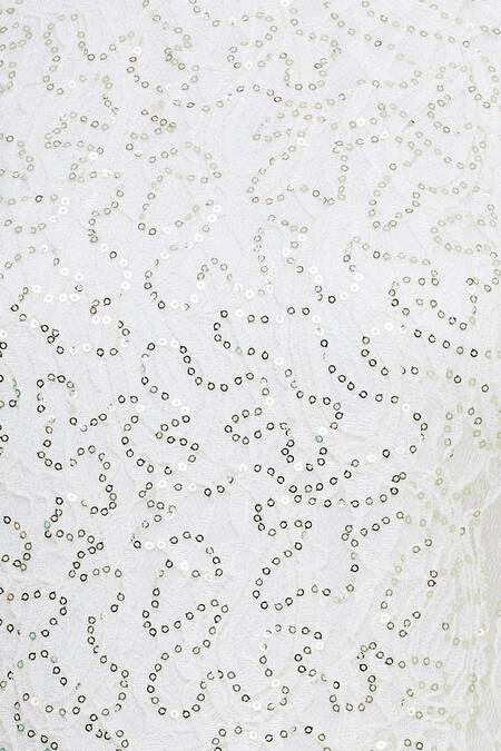 Buy_Neha Taneja_White Sequin Embroidered Dress_Online_at_Aza_Fashions