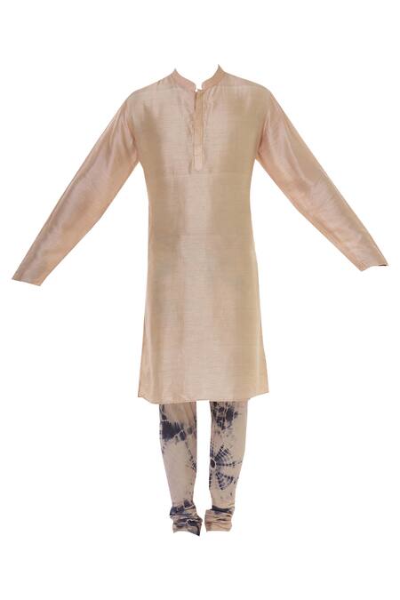 Buy_Vikram Phadnis_Black Velvet Bundi And Kurta Set_Online_at_Aza_Fashions