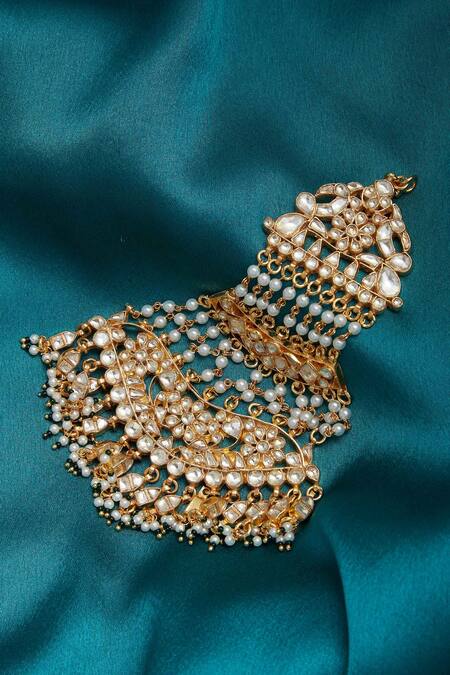 Chaotiq By Arti Gold Plated Stone Studded Passa Online at Aza Fashions Chaotiq By Arti_Gold Plated Stone Studded Passa_Online_at_Aza_Fashions