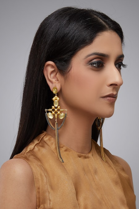Masaya Jewellery Stone earrings 