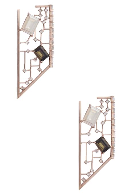 Esme By Aashna Dalmia Crystal Earrings 