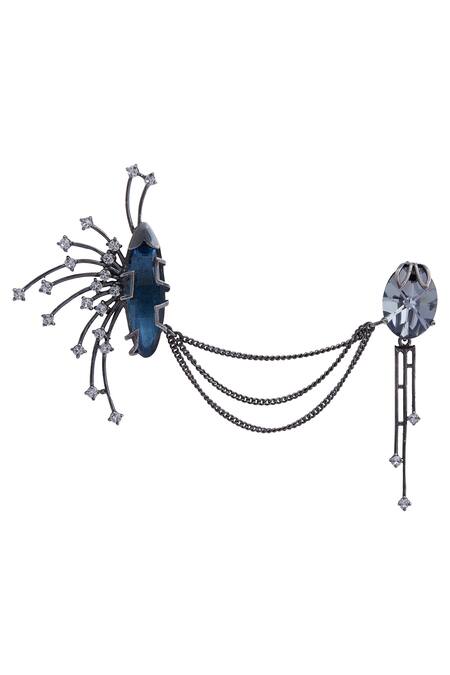 Esme By Aashna Dalmia Crystal Brooch 