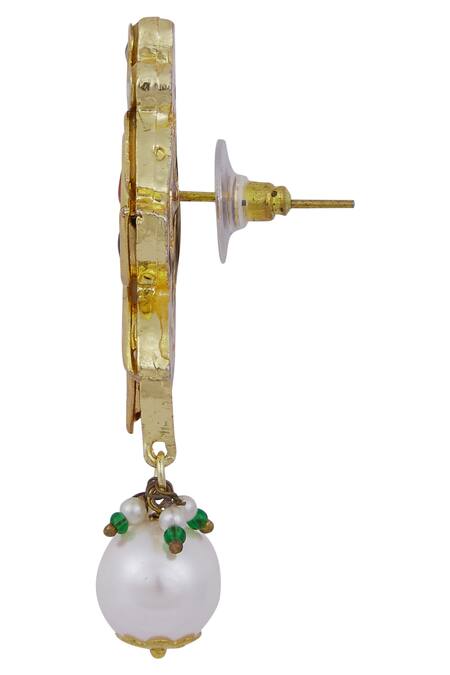 Posh By Rathore_Multi Color Beads, Stones Necklace Set _at_Aza_Fashions