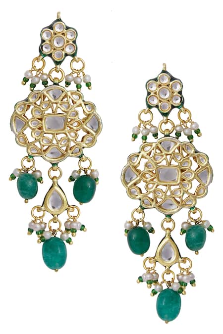 Posh By Rathore Gold Plated Kundan Choker Set Online at Aza Fashions Posh By Rathore_Gold Plated Kundan Choker Set _Online_at_Aza_Fashions