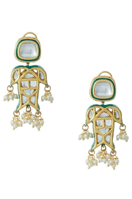 Buy_Joules By Radhika_Gold Plated Beads Necklace Set_Online_at_Aza_Fashions