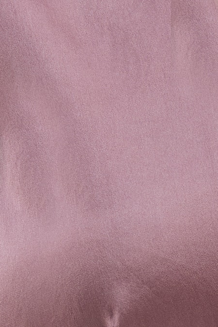 Shop Swatee Singh Purple Satin V Neck Wrap Crop Top Online at Aza Fashions Shop_Swatee Singh_Purple Satin V Neck Wrap Crop Top _Online_at_Aza_Fashions