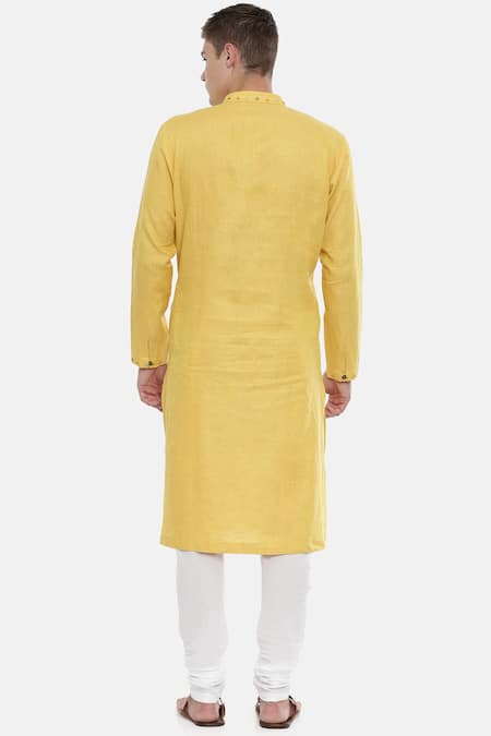 Mayank Modi - Men Linen Kurta Set 