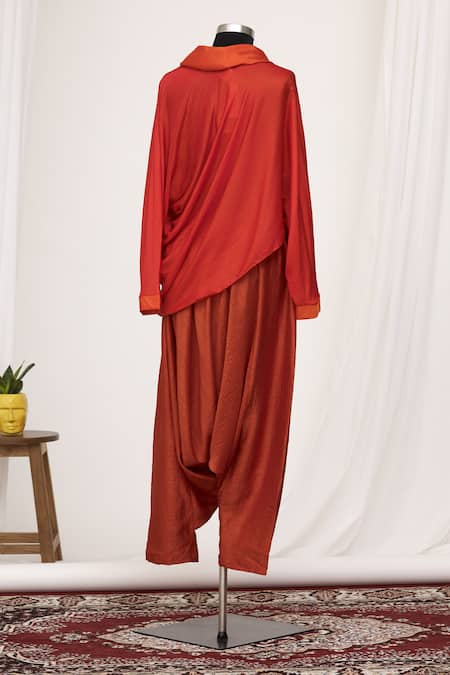 Mayank Anand Shraddha Nigam Draped Top 