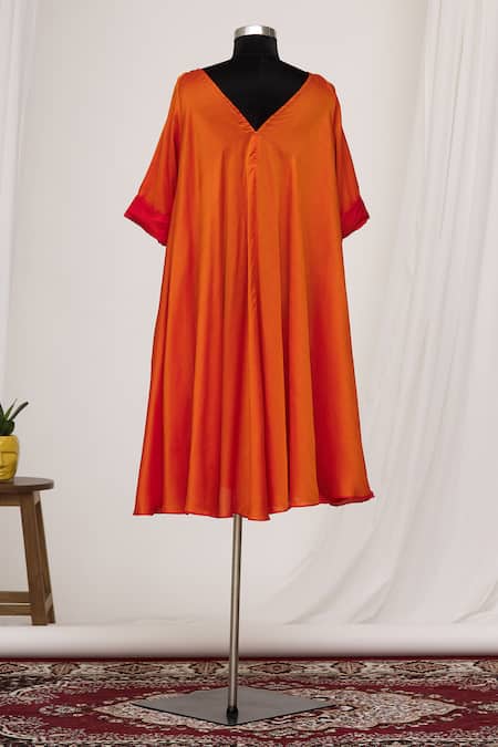 Mayank Anand Shraddha Nigam Colorblock Dress 