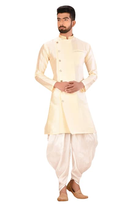 Arihant Rai Sinha Plain Kurta & Dhoti Pant Set 