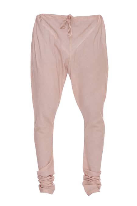 Shop_Vikram Phadnis_Peach Embroidered Sherwani Kurta Set_Online_at_Aza_Fashions