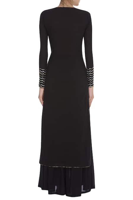 Neha Khullar Gota & zari embroidered kurta set 