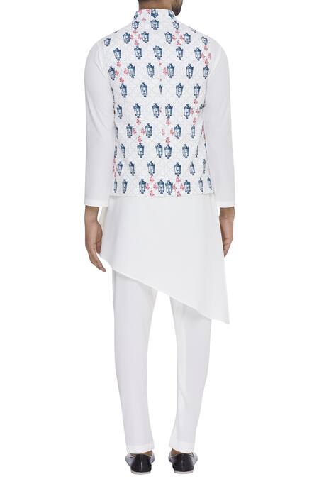 Nautanky Digital Printed Nehru Jacket  