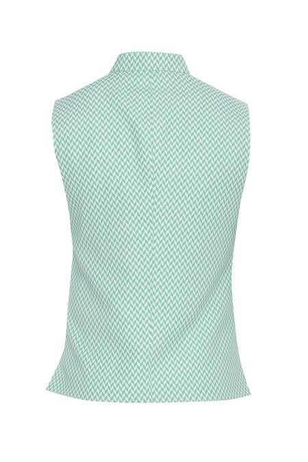 Shop_Nautanky_Green Snake Digital Printed Nehru Jacket _Online_at_Aza_Fashions