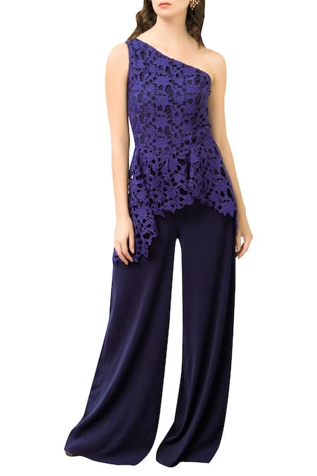 Swatee Singh One Shoulder Jumpsuit  