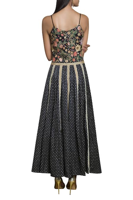 Swati Vijaivargie Embroidered Maxi Dress  