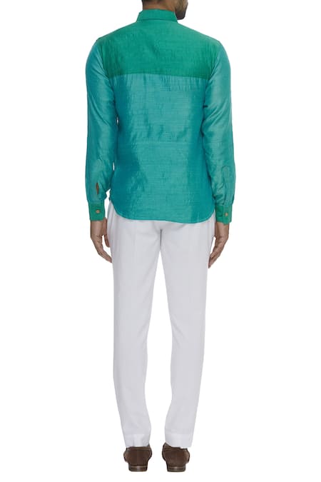 Bhusattva Front Pocket Collared Shirt  