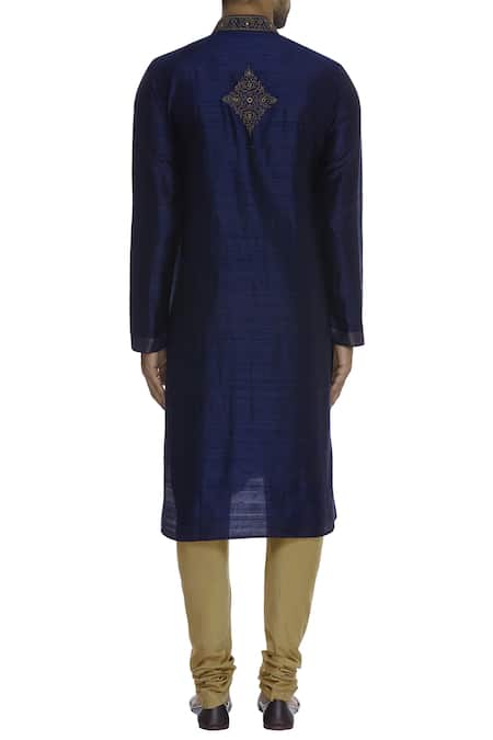 Vanshik Hand Embroidered Kurta With Churidar 