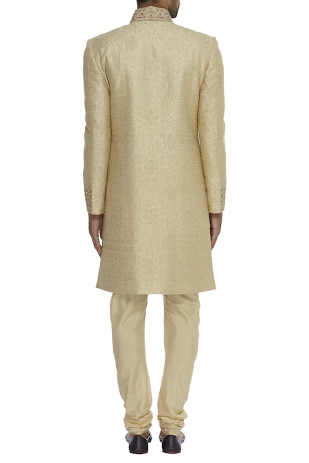 Vanshik Zardozi Embroidered Sherwani With Churidar 