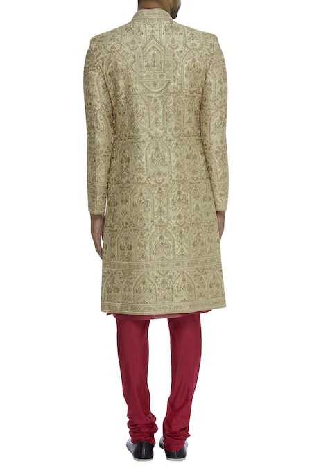 Vanshik Embroidered Sherwani Set 